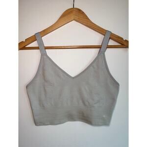 Branwyn Essential Busty Bra Medium Luna Gray merino wool seamless breathable